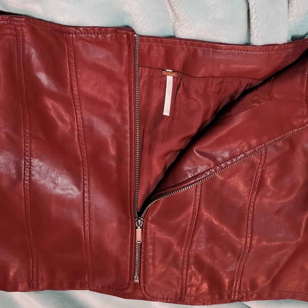120. 3 for $75 - Free People mini skirt - Picture 2 of 8